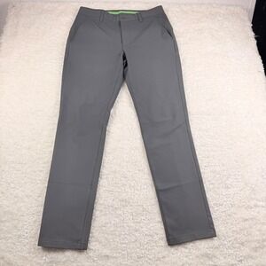 Bonobos Golf Pants Men 32x32 Grey Tailored Performance Technical Stretch